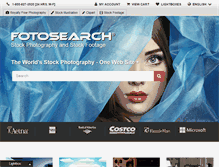 Tablet Screenshot of fotosearch.com