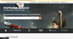 Desktop Screenshot of fotosearch.de