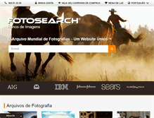 Tablet Screenshot of fotosearch.pt